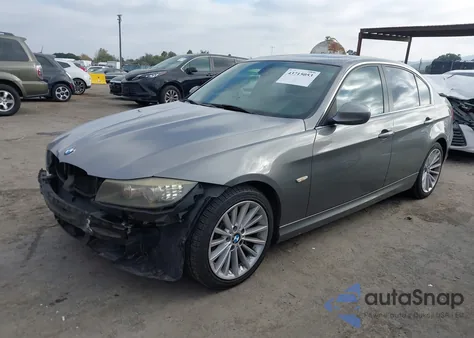 2011 BMW 335I из США, поврежденный, VIN WBAPM5C58BE577868
